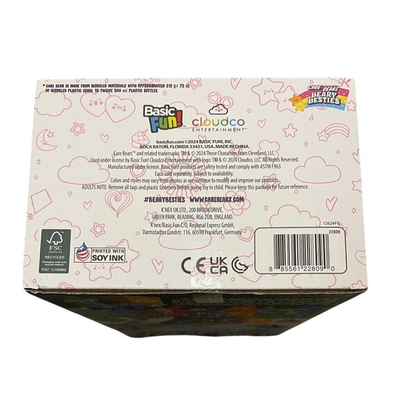 Care Bear Be Me Bear Caring for the Earth Plush Toy eco Recycled Materials NIB - Picture 8 of 8